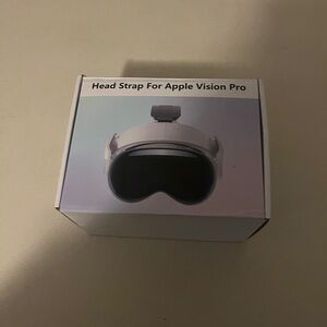 Apple Vision Pro Head Strap - Silver and Black